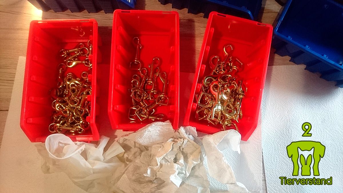 Messingkarabiner