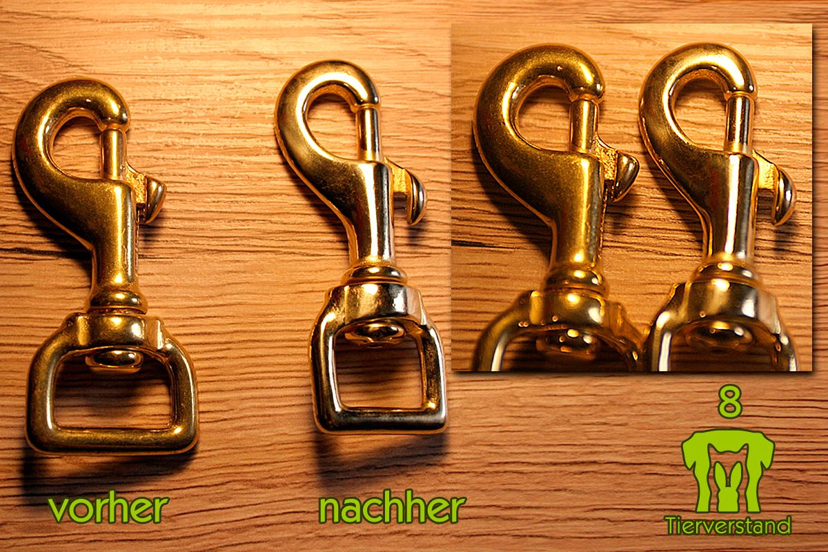 Messingkarabiner